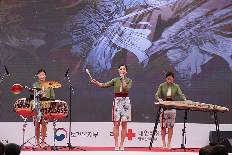 축하공연(국악밴드 비단)