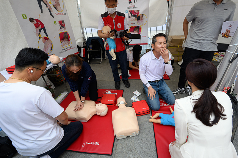 응급처치법 체험관(CPR)